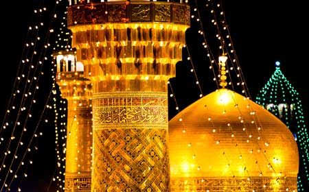 متن برای استوری حرم امام رضا