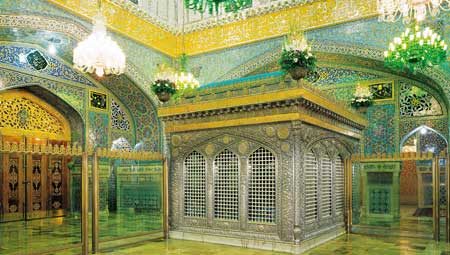 متن برای استوری حرم امام رضا