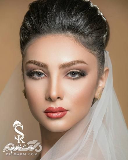 تصاویری از مدل میکاپ عروس جدید 2018