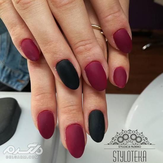 تصاویری از طراحی ناخن خیلی شیک 2018 -97 دلگرم
