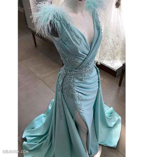 مدل لباس مجلسی گیپور :: مدل لباس مجلسی دخترانه شیک 1398