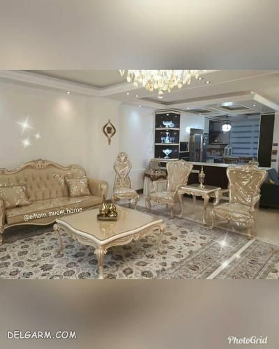 چیدمان جهیزیه عروس شیک