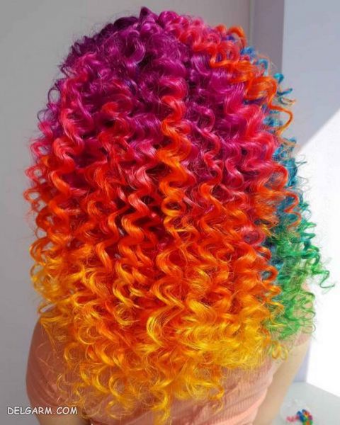 رنگ موی فانتزی دخترانه ۲۰۱۹ 
