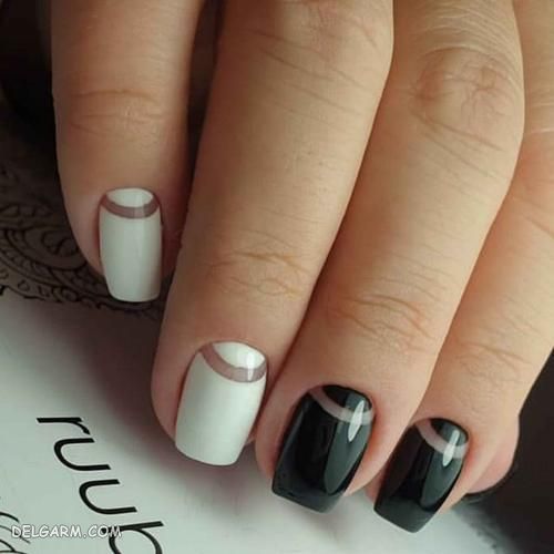 مدل طراحی ناخن مشکی 98 ویژه محرم و صفر
