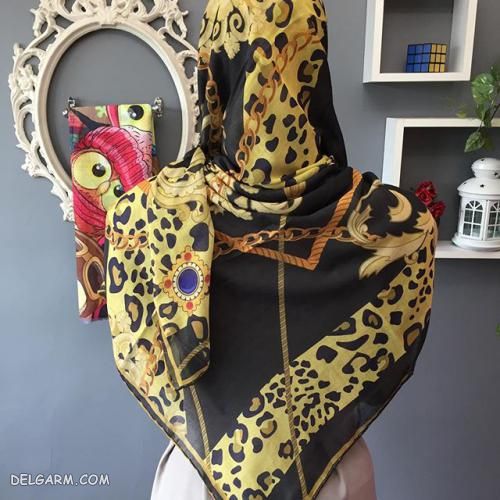 بیش از 50 طرح جدید و لاکچری از مدل روسری مشکی ویژه محرم 98
