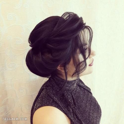 عکس مدل شینیون مو در اینستاگرام