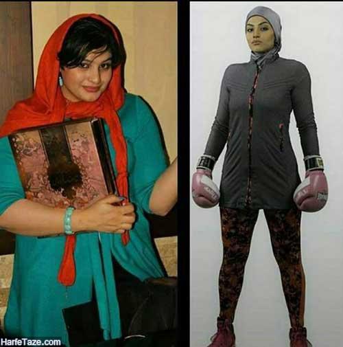 صدف خادم ، پیروزی صدف خادم ، بوکسور زن ایرانی 