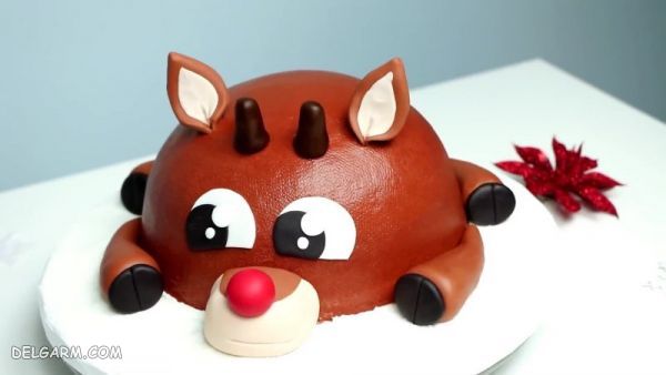 کیک تولد با تزیین حیوانات مختلف
