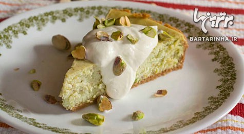 طرز تهیه چیزکیک پسته ای خوشمزه