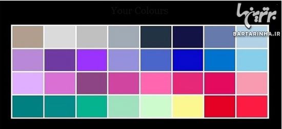 راهنمای کامل انتخاب رنگ لباس