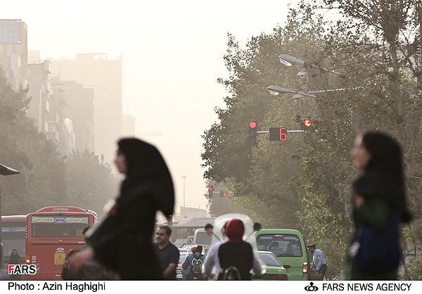 آلودگی هوای تهران