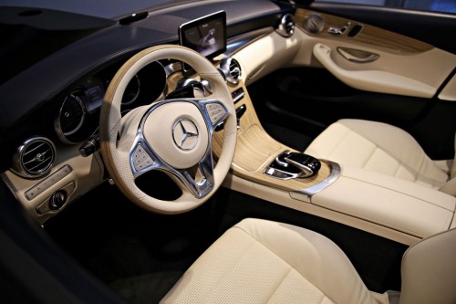 Interior of 2016 Mercedes-Benz C-Class Cabriolet