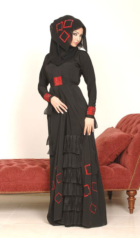 مدل لباس عربی زنانه 2014 mo15331 مدل لباس عربی زنانه 2014