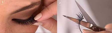 مژه مصنوعی, نصب مژه مصنوعی مژه مصنوعی, نصب مژه مصنوعی