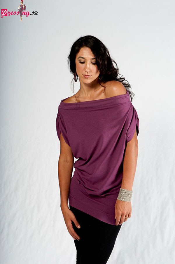 Simple Stylish One Shoulder Off The Shoulder Shirts Tops For Girls 7 شیک ترین مدل بلوز دخترانه سال 2014