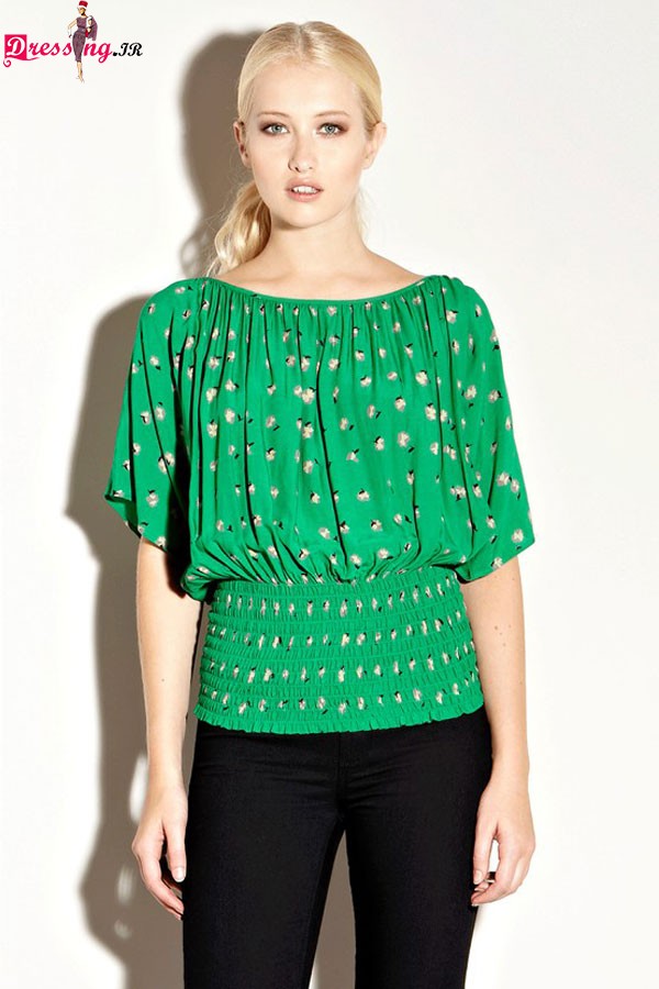 Simple Stylish One Shoulder Off The Shoulder Shirts Tops For Girls 4 شیک ترین مدل بلوز دخترانه سال 2014
