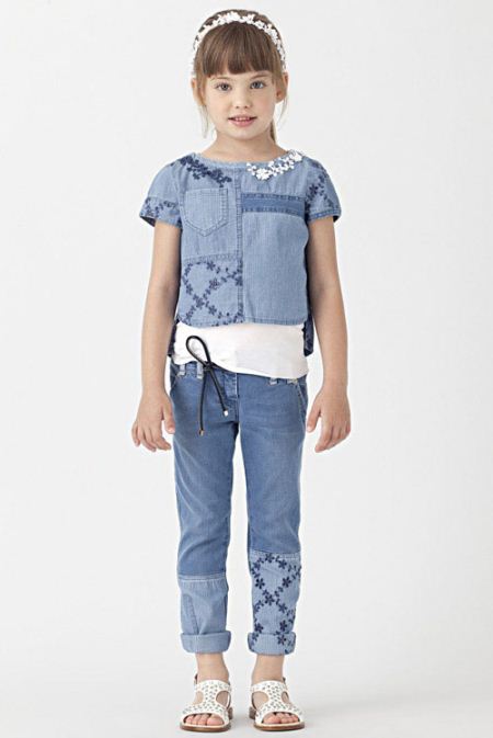 مدل لباس بچگانه دخترانه Ermanno Scervino