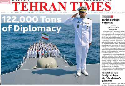 روزنامه Tehran Times - دوشنبه, ۰۱ خرداد ۱۴۰۲