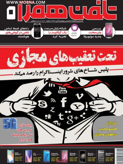 مجله تلفن همراه - سه شنبه, ۰۱ آبان ۱۳۹۷