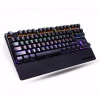 قیمت K28 Backlit Gaming Mechanical Keyboard Colorful LED USB Wired Game Keyboard, Black, K-28