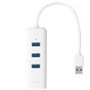 قیمت TP-Link UE330 3 Ports USB 3.0 Hub And Network Adapter