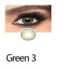 قیمت لنز رنگی چشم لاکی لوک سبز مدل Green 3