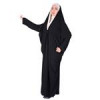 قیمت چادر اماراتی کرپ کریستال شهر حجاب مدل 8001