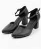 قیمت کفش پاشنه بلند چرم طبیعی زنانه صاد Saad کد SM210