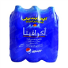 قیمت آب معدنی 1/5 لیتری باکس 6 تایی آکوافینا