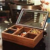 قیمت جعبه پذیرایی چوبی 5 خانه کوچک کد 671