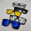 قیمت فریم عینک طبی با 4 کاور مگنتی آفتابی کد 2315