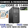 قیمت سیستم گیمینگ GAMING PC CORE i5 11400 | RAM 8 | GTX 1650