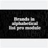 قیمت ماژول Brands in alphabetical list module for PrestaShop 1.0.1 -...