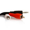 قیمت Orange 2 In 1 3.5mm To 2 RCA Plug Cable 1.5m