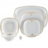 قیمت Zarin Iran Quattro Monte-carlo-gold 27 Pieces Porcelain Dinnerware Set