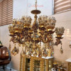 قیمت Chandelier with 6 bronze branches and 12 lamps, grade 1 bronze, very beautiful and stylish, with quality guarantee