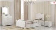قیمت تخت خواب یک نفره MDF وکیوم مدل آرامش