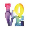 قیمت پرده حمام 180*190 رزین تاژ طرح Love