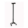 قیمت عصا چهارپایه فلزی مشکی ماسه ای t31 دسته Cane pvc
