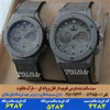 قیمت ست ساعت بندچرمی تقویم دار قفل پروانه ای...