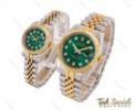 قیمت ساعت ست رولکس دیت جاست صفحه سبز Rolex-3685-S