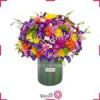 قیمت گلدان گل شیشه ای آتاناز کد 449