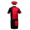 قیمت لباس کار مدل SET CHEF2 رنگ قرمز