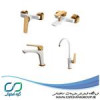 قیمت ست شیرآلات البرز روز مدل ماربل سفید طلایی