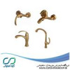 قیمت ست شیرآلات البرز روز مدل کلوین طلا مات