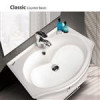 قیمت روشویی روکابینتی مروارید مدل کلاسیک 60