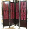 قیمت پارتیشن سنتی چهار لنگه قهوه ای قرمز کد 4001...