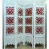 قیمت پارتیشن سنتی چهار لنگه سفید قرمز کد 4009...