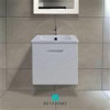 قیمت نیم کابین کاپریس 45 (سفید,سینک و کابینت)