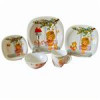 قیمت سرویس غذا خوری 5 پارچه پارس اوپال کد 00657